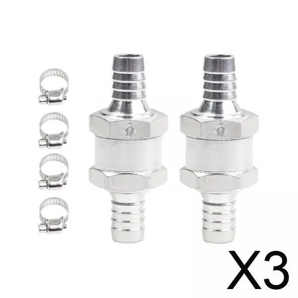 

Automotive Non Return Check Valve Universal Aluminium Alloy Fuel System Part for Car Motorcycle Boat Petrol