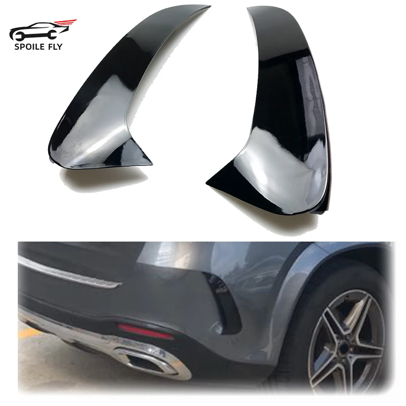 

2020 To Up For 2020 Mercedes Benz GLE Class W167 GLE53 GLE350 GLE450 GLE300 Rear Bumper Splitter Spoiler Canard Air Vent Knife