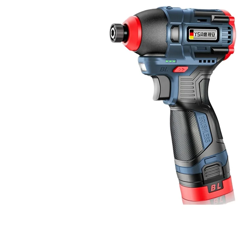 

Brushless impact screwdriver household screwdriver electric drill rechargeable screwdriver