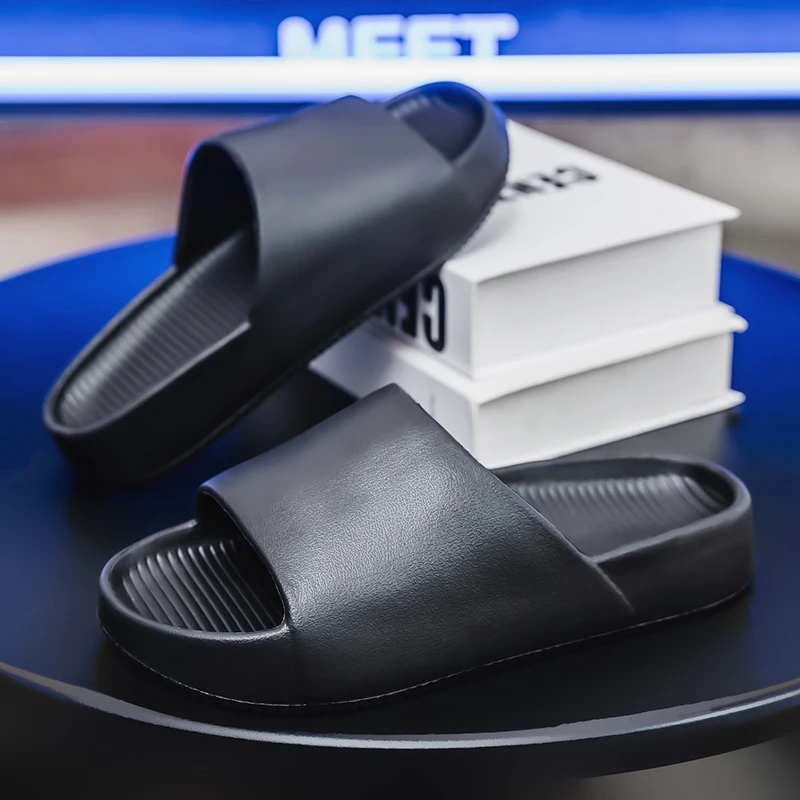 صنادل شاطئ على شاطئ البحر غير قابلة للانزلاق للرجال والنساء على طراز الزوجين #3