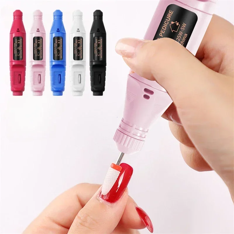 Professional Nail Drill Machine Set Electric Sander Gel Polish Remover Manicure Tools High Quality Driller Nail Accessories