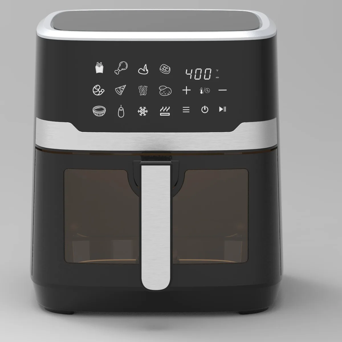 

Визуальная фритюрница 7л, электрическая фритюрница для умного дома, многофункциональная фритюрница большой емкости