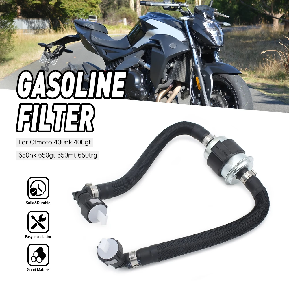 

Motorcycle Oil Pipe High Pressure Oil Filter fuel cleaner clamps For Cfmoto 400nk 400gt 650nk 650gt 650mt 650trg