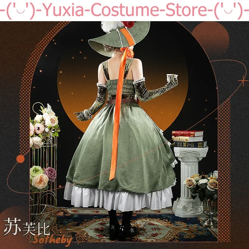 Reverse:1999 Sotheby Game Suit Gorgeous Elegant Dress Uniform Cosplay Costume Halloween Carnival Party Role Play Outfit