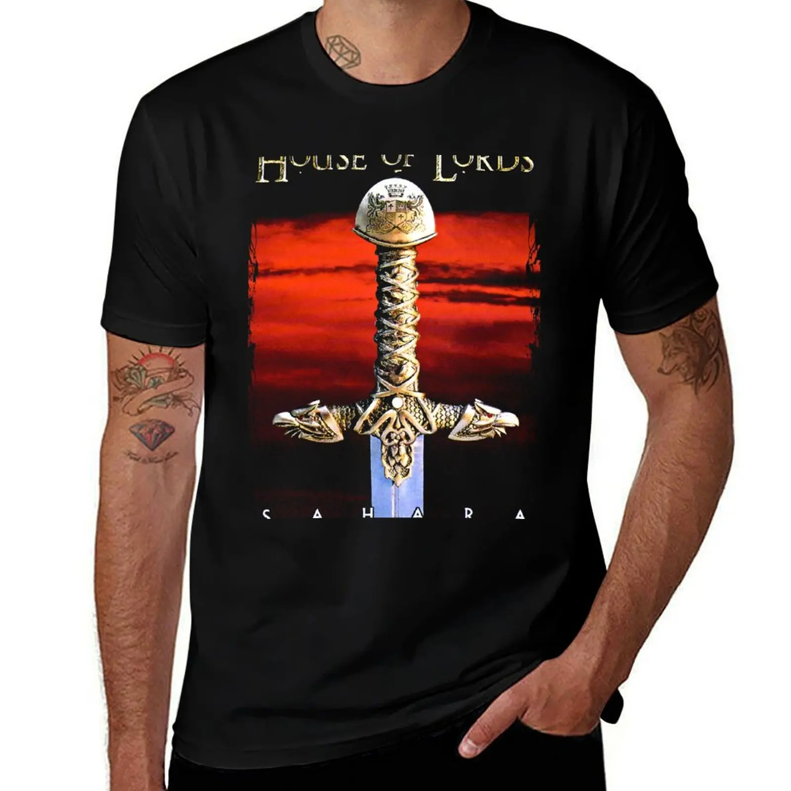 

Hard Rock Legend House of Lords T-Shirt summer tops tshirts personalised affliction shirts graphic t shirts luxury clothes men