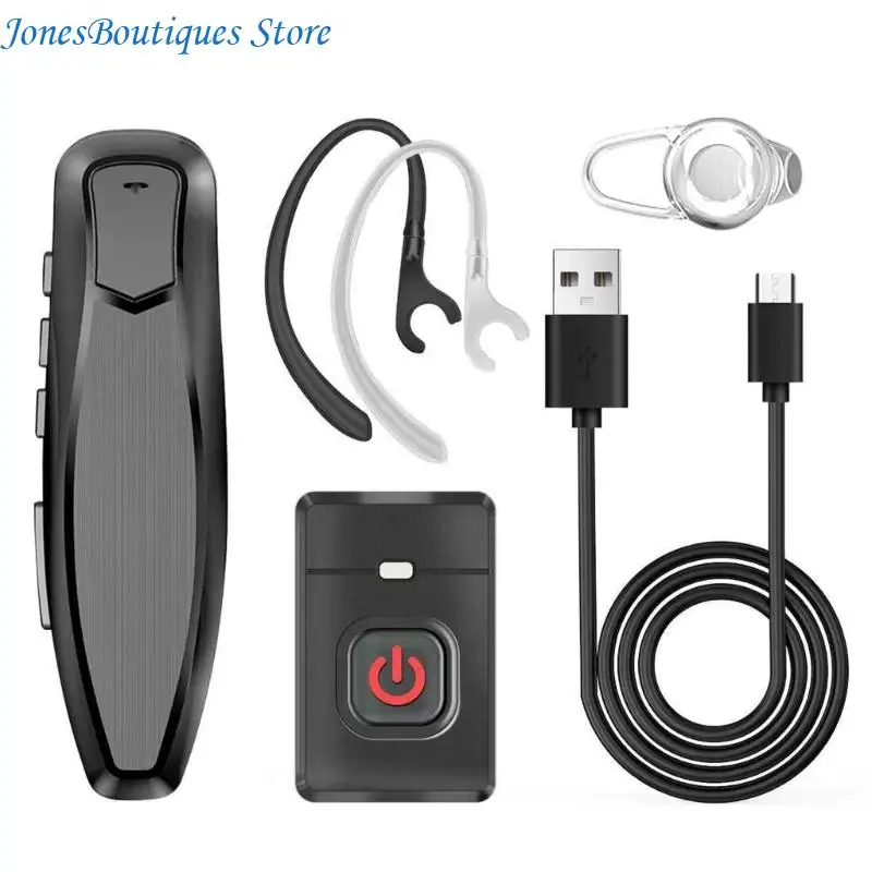 Noise Cancelling Buetooth-compatible Earpiece Radio Adapters for Clear Sound Transmission W8KE