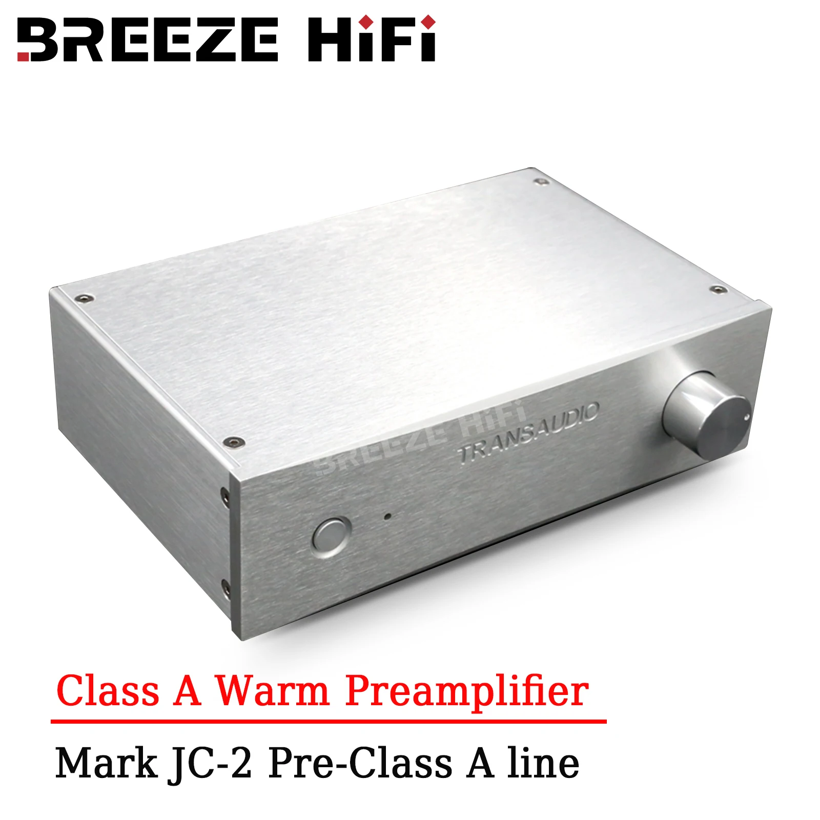 

BREEZE HIFI Mark JC-2 Full Symmetric Classic Line Ultra Low Distortion Field Tube Class A Warm Sound Pre-amplifier Home Theater