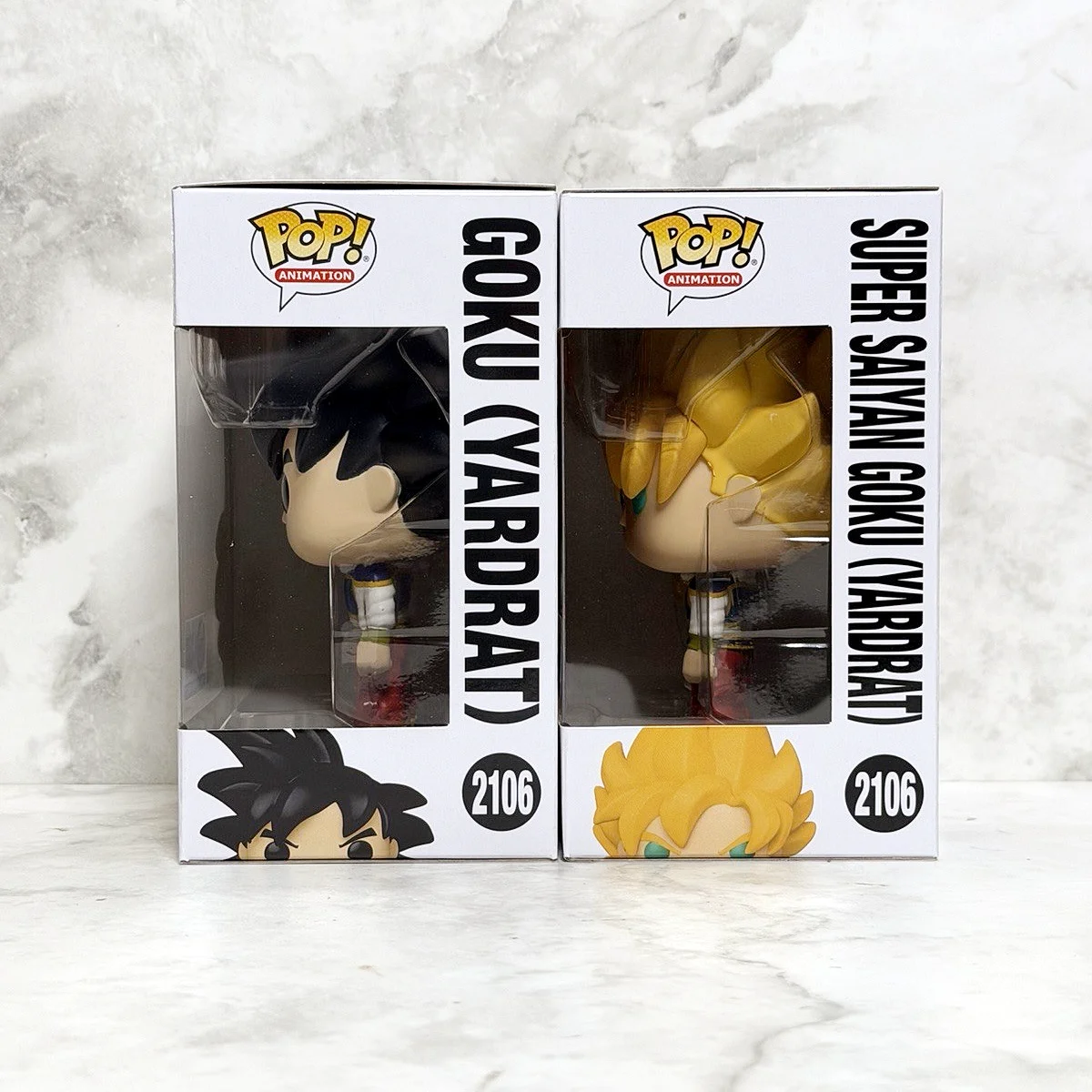 Dragon Ball Goku (Yardrat) Figure Glow Chase #2106 Funko Pop Official Authentic Collectible Limited Edition Figures Fans Toy Gif - view 4