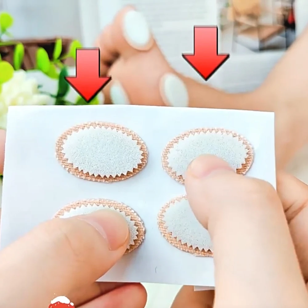 9pcs Foot Protectors Pads Removal Calluses Plantar Warts Plaster Medical Sticker Toe Protector Foam Round Chicken Eye Patch