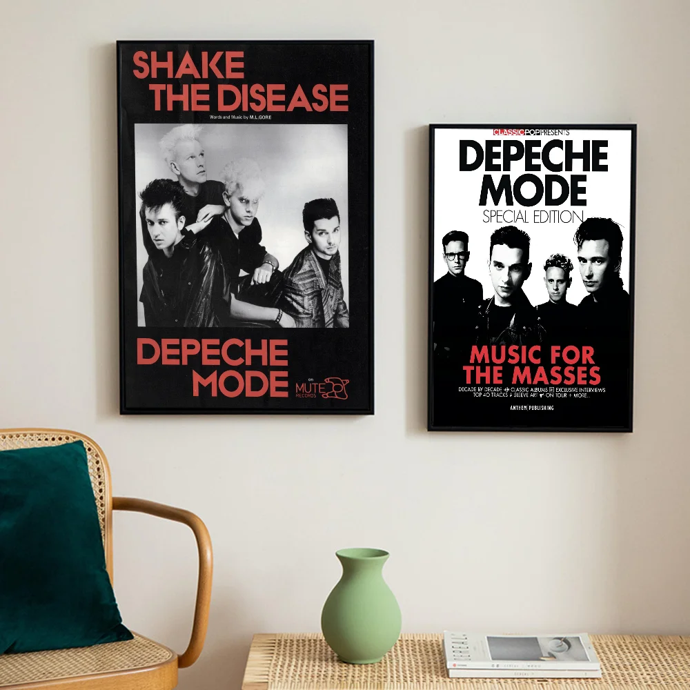 Depeche-Mode Singer Star Classic Movie Posters HD Quality Poster Wall Art Painting Study Nordic Home Decor