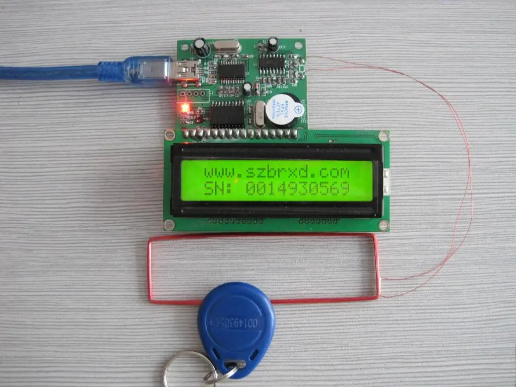 125KHz low frequency module RFID module RF module USB interface U2270B
