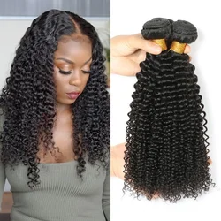 Afro Kinky Curly Bundles Brazilian Weaving Human Hair Bundles Remy Hair Natural Hair Extensions 8-30inch 1/3/4 PCS Ali sky Hair