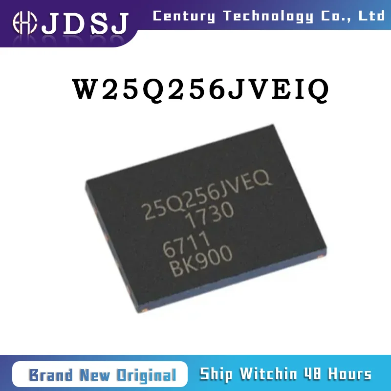 1PCS/10PCS/50PCS/100PCS W25Q256JVEIQ IC FLASH 256MBIT SPI/QUAD 8WSON Brand New Original Chip