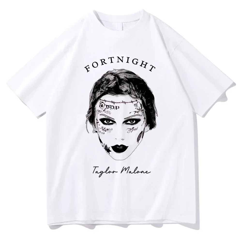 The Tortured Poets Department Fortnight T Shirt Fashion Music Album Shirt Taylor TTPD Unisex Aesthetic Short Sleeve Shirt