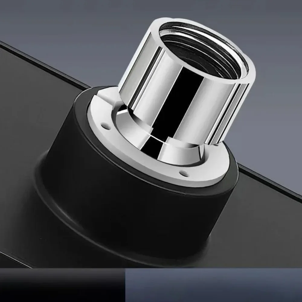 Mini getto superiore Doccia a risparmio idrico Accessori per il bagno Soffione doccia a pioggia ad alta pressione Soffione doccia a pioggia con flusso d'acqua magico