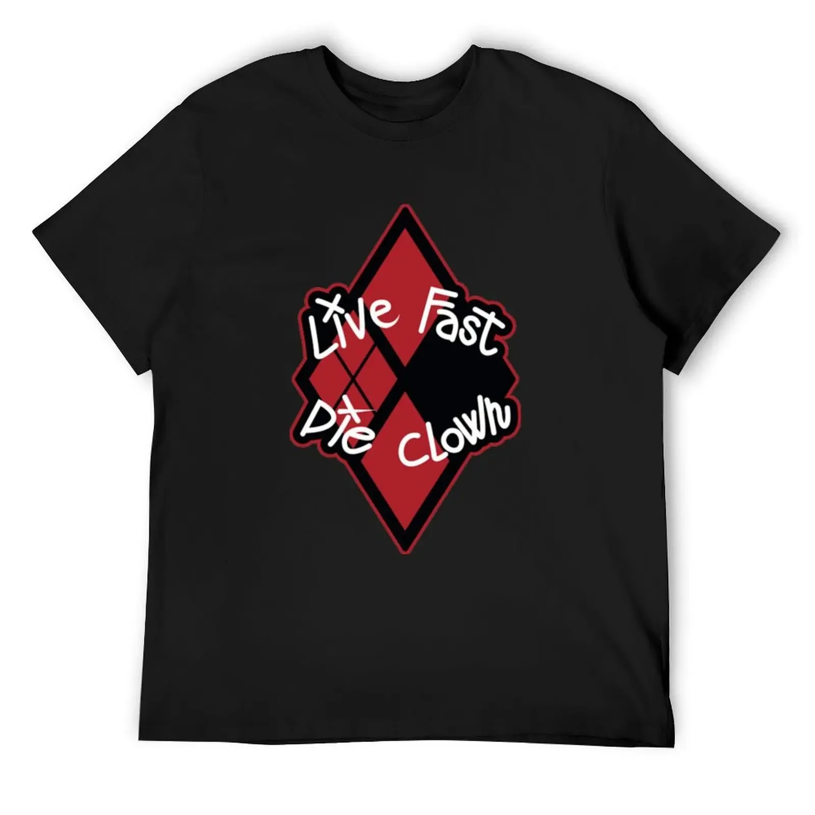 

Live Fast Die Clown Sticker T-Shirt sublime croswit shirt man funny costumes sweat shirts, men