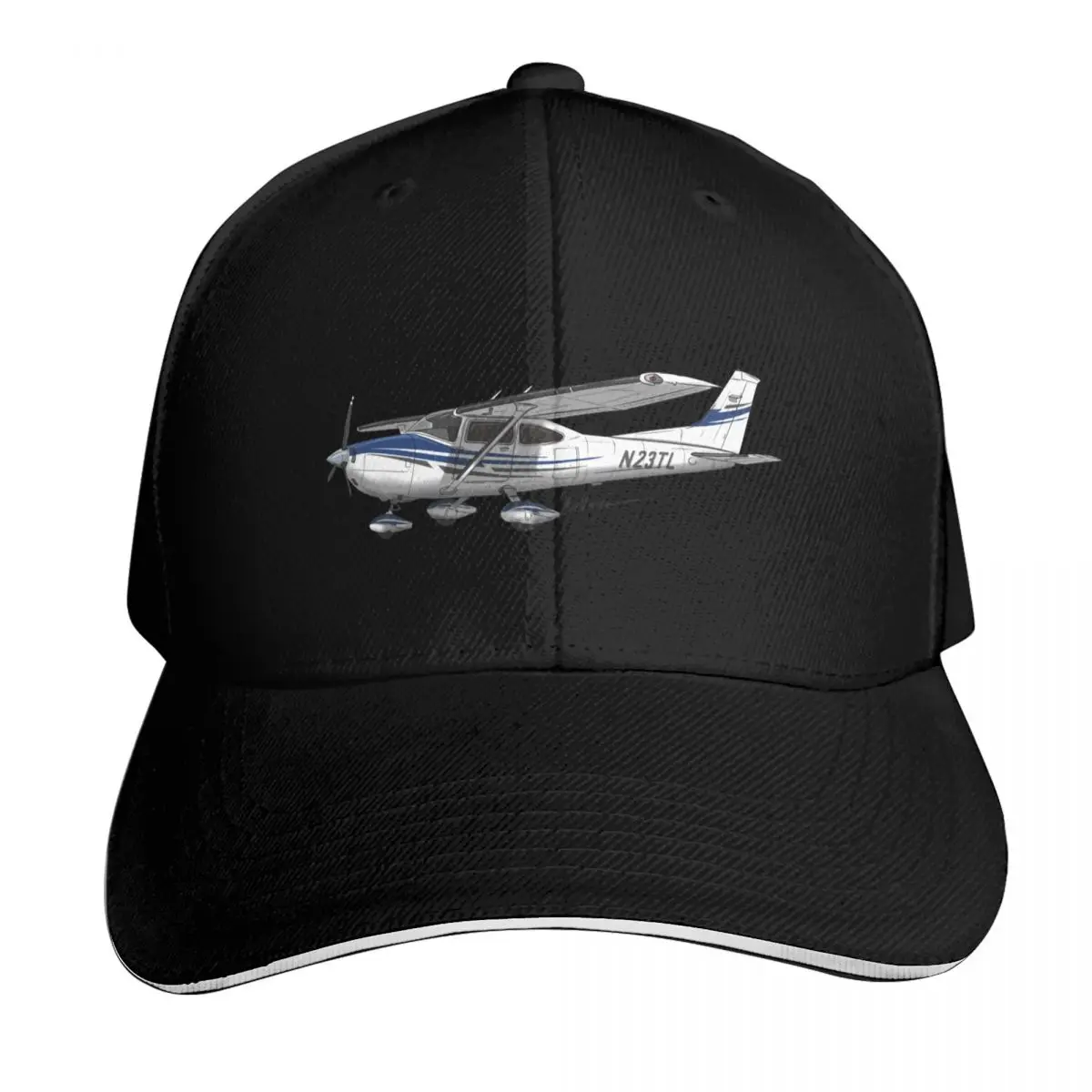 

Cessna Skylane Emblem Old School N23TL Baseball Cap custom caps Unique hats golf hat genuine Ladies Men's