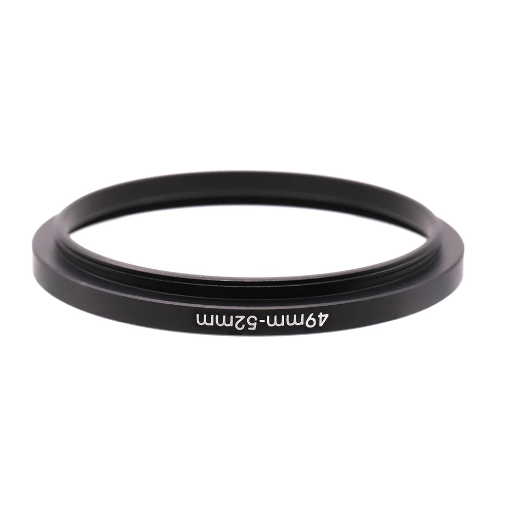 Camera Lens Filter Adapter Ring Step Up / Down Ring Metal 48 49 mm - 49 52 55 58 62 72 77 82 mm For UV ND CPL Lens Hood