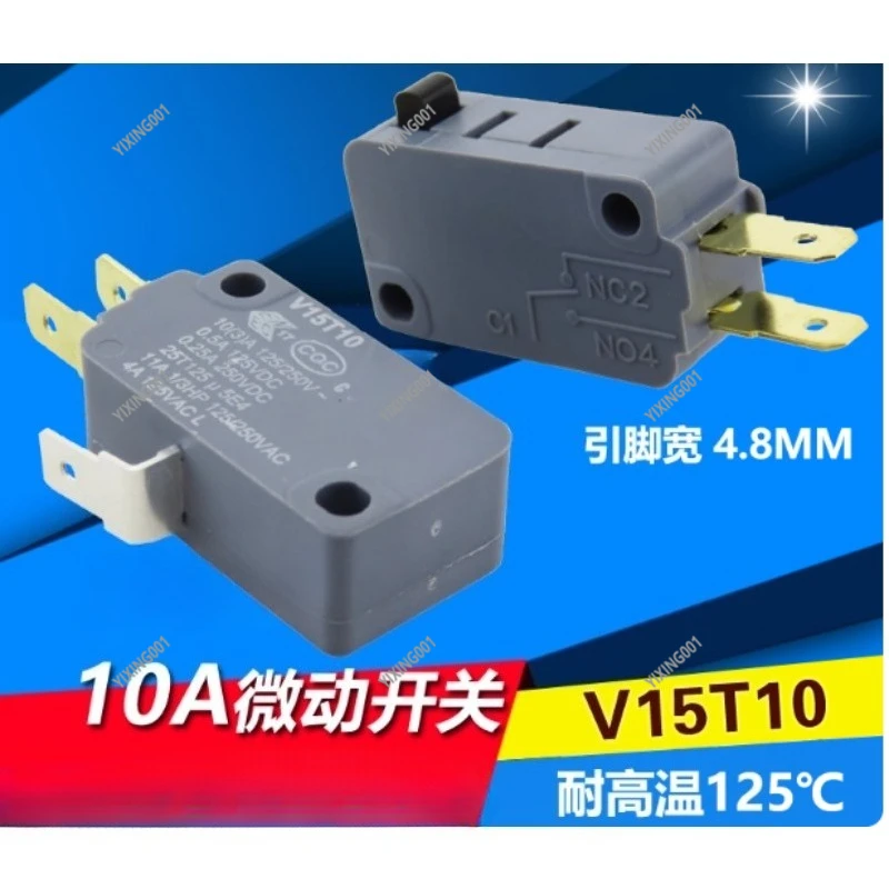 

5 шт. 10A микропереключатель-V15T10 оригинальный новый промышленный аксессуар