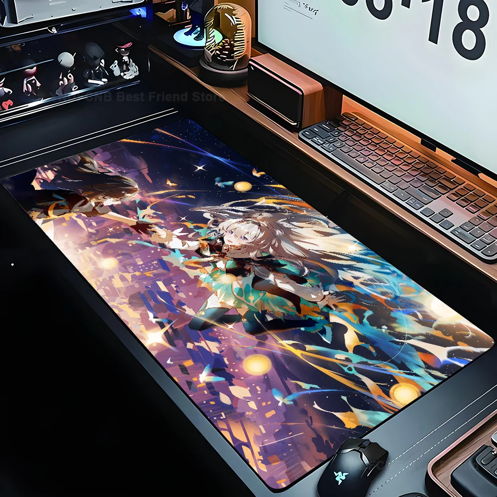 Firefly Honkai Star Rail Mousepad Mouse Mat Desk Mat With Pad Gaming Accessories Prime Gaming XXL Keyboard Pad