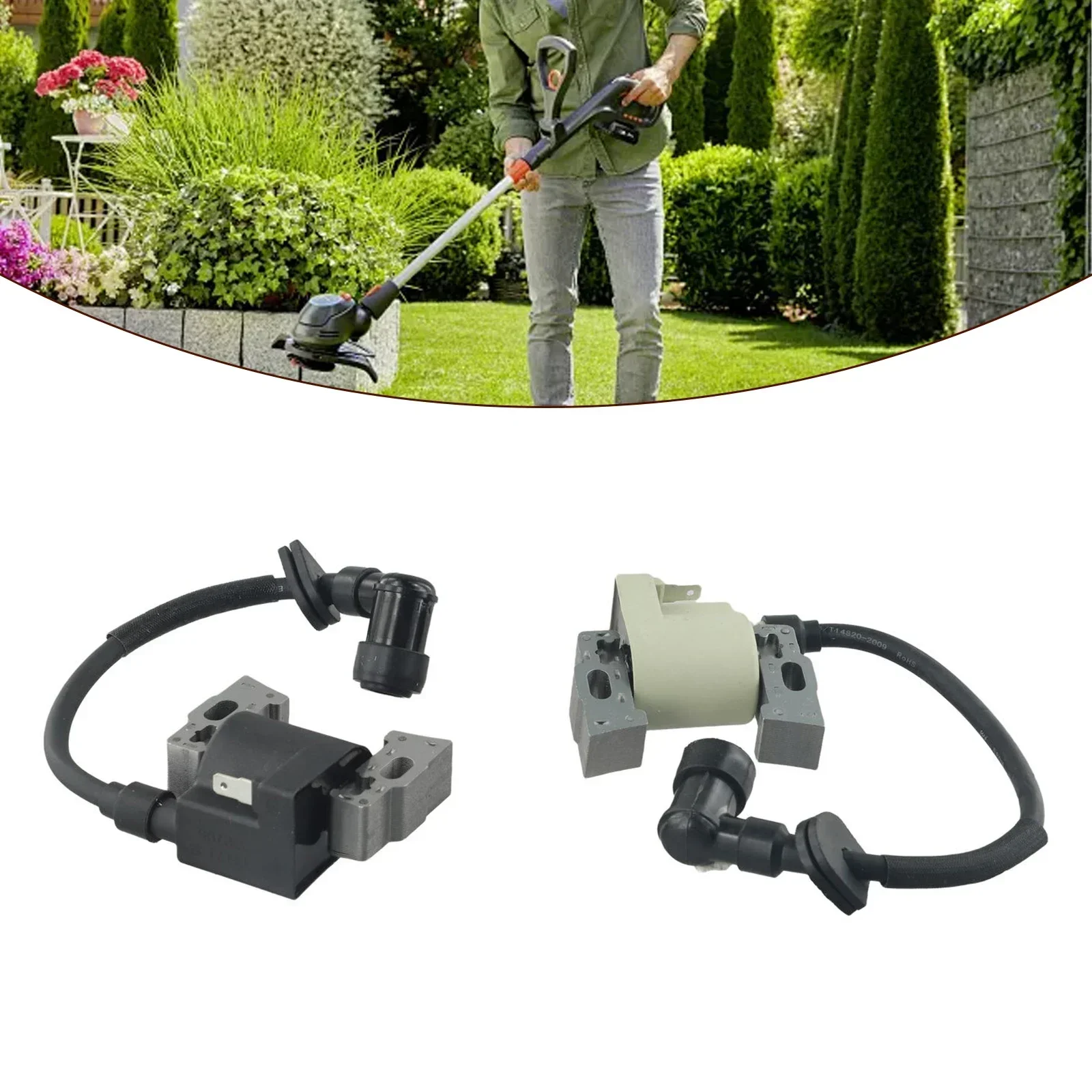 Ignition Coil Ignition Coil Left & Right Assembly for Honda GX610 GXV610 GX620 GXV620 GX670 GXV670 High Quality Materials