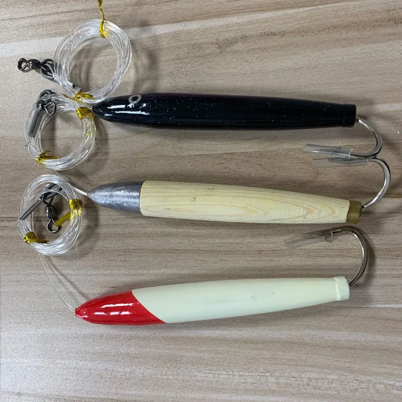 AS Cedar Plug – Stickbait de madera para curricán de altura - imagen 4