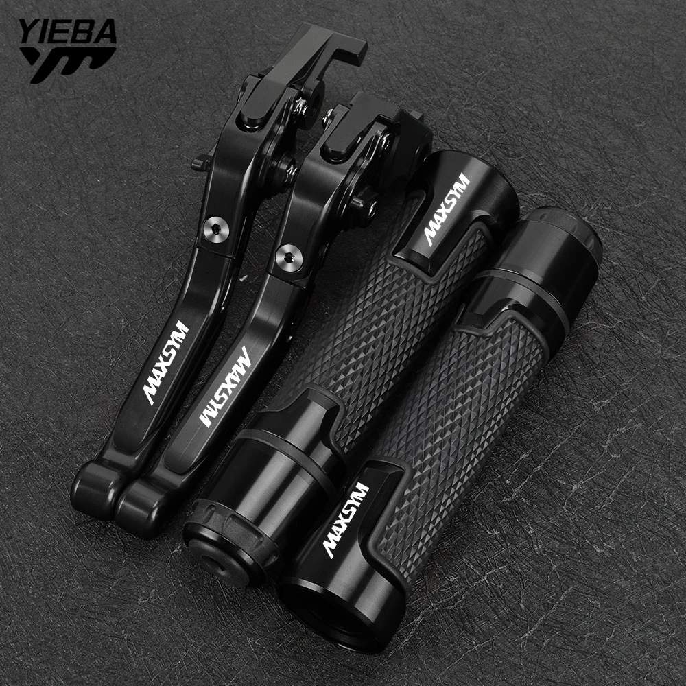 

For SYM MAXSYM TL 500 508 Maxsym TL500 TL508 Motorcycle Brake Clutch Lever Handlebar Handle bar Hand Grips End