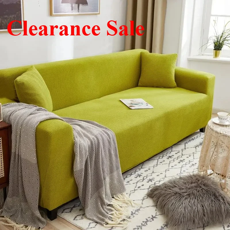 

2025 Elastic Sofa Cover Armchair Protector Corner L Shape Stretch Slipcovers Couch Cover 1/2/3/4/5 Seater For Living Room