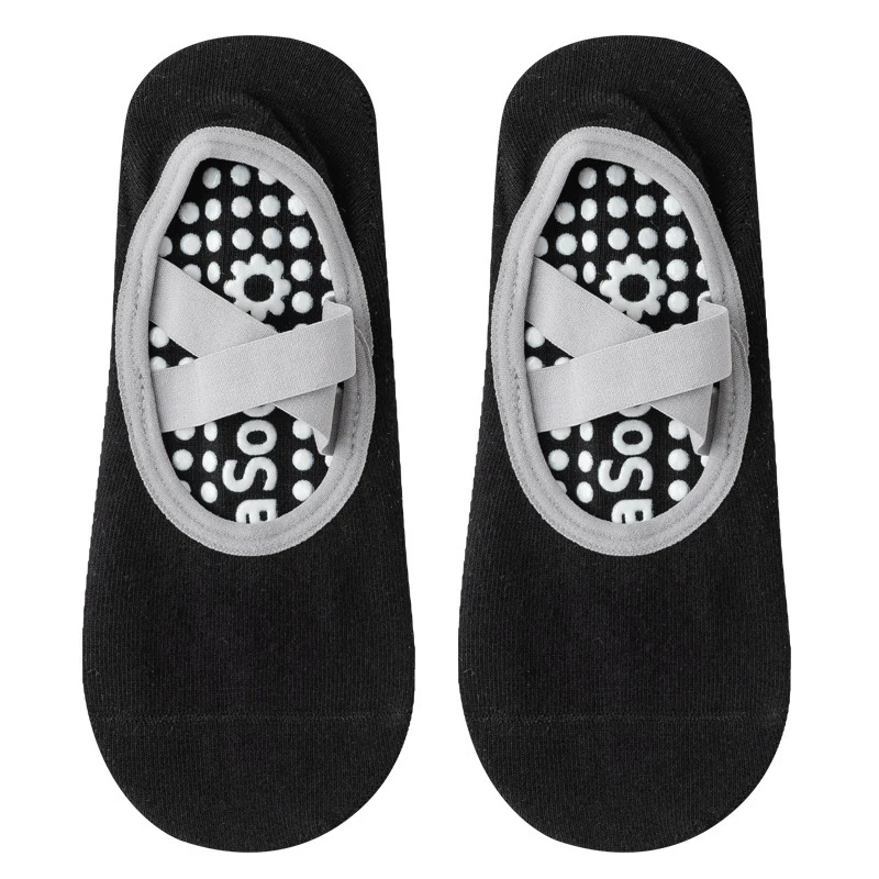 Professional Non-slip Silicone Yoga Socks Indoor Fitness Dancing Beginner Pilates Sports Socks
