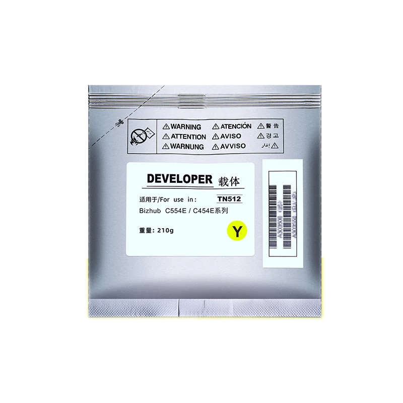 Dv512 c224 c284 pó desenvolvedor para konica minolta c224 284 364 454 554 c284 c364 c454 c554 c554e importação de alta qualidade