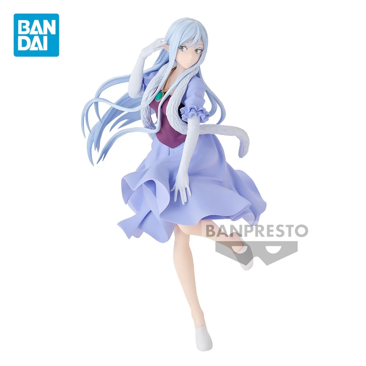 Original BANDAI BANPORESTO That Time I Got Reincarnated as a Slime High Elf Almesia Anime Figure Toys PVC Model Collector Gift