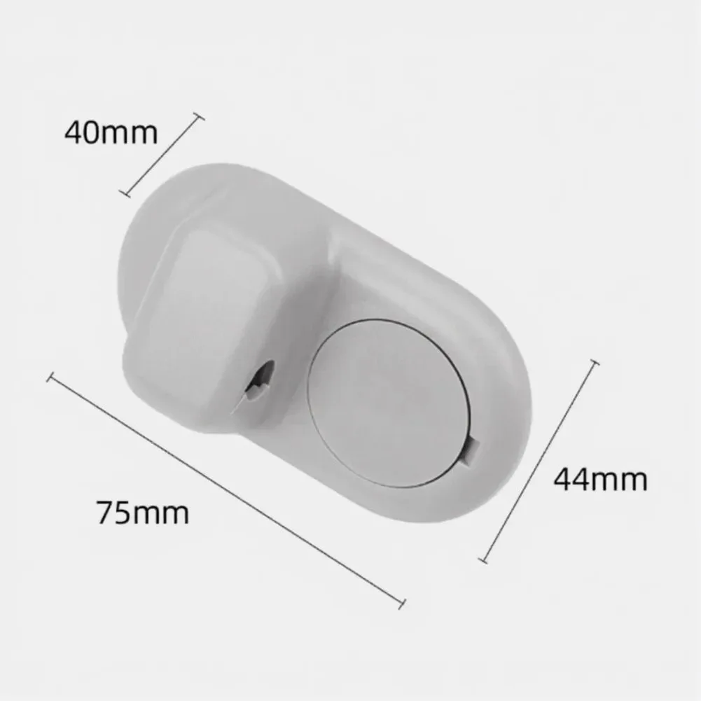 Roof Lining Clip Sun Visor Retainer Light Gray Finish Built-in Clamping Structure Stable Structural Performance