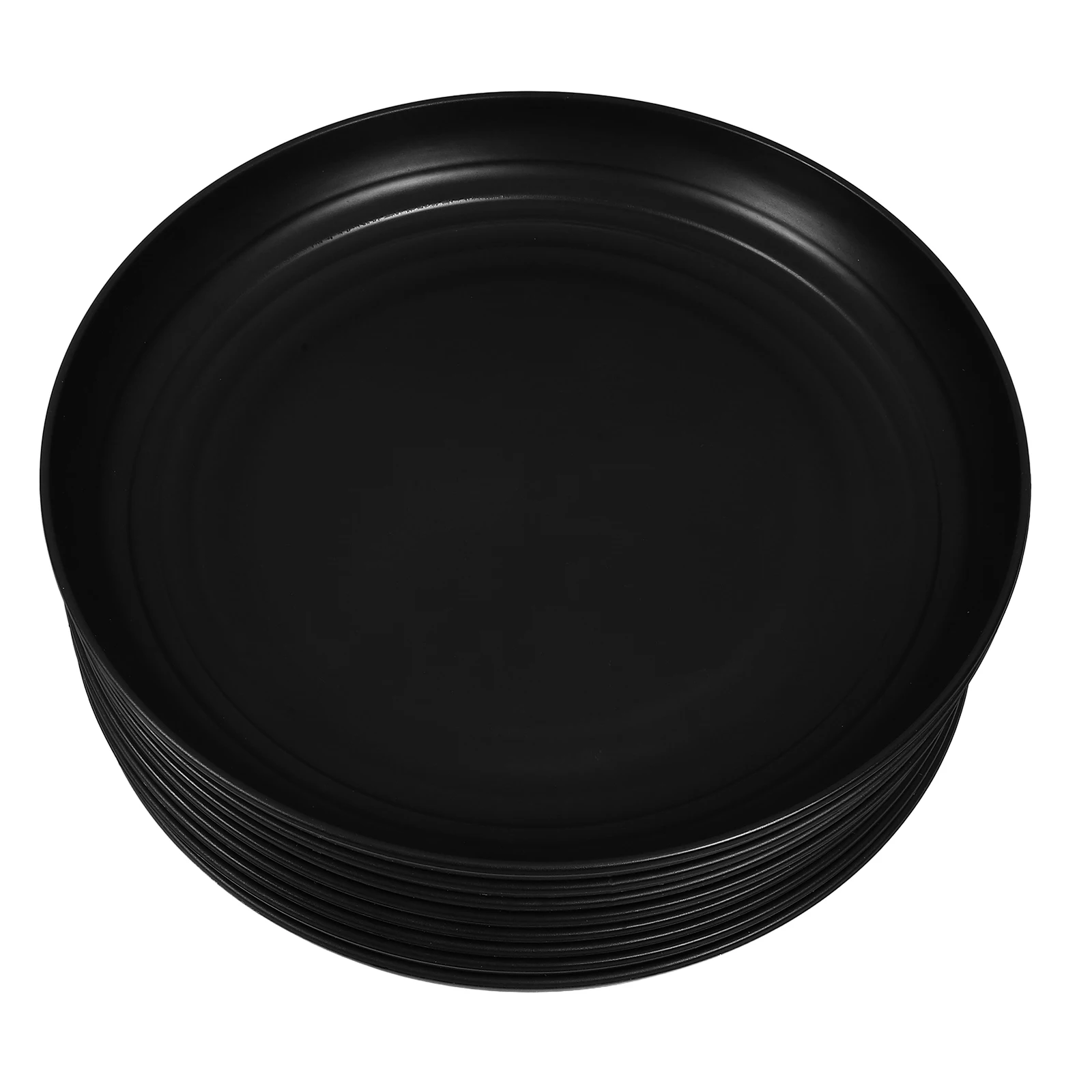 

Lightweight Unbreakable Dinner Reusable Food Serving Dishes Sturdy Plastic Snack Picnic Home Use Deep for for Casual