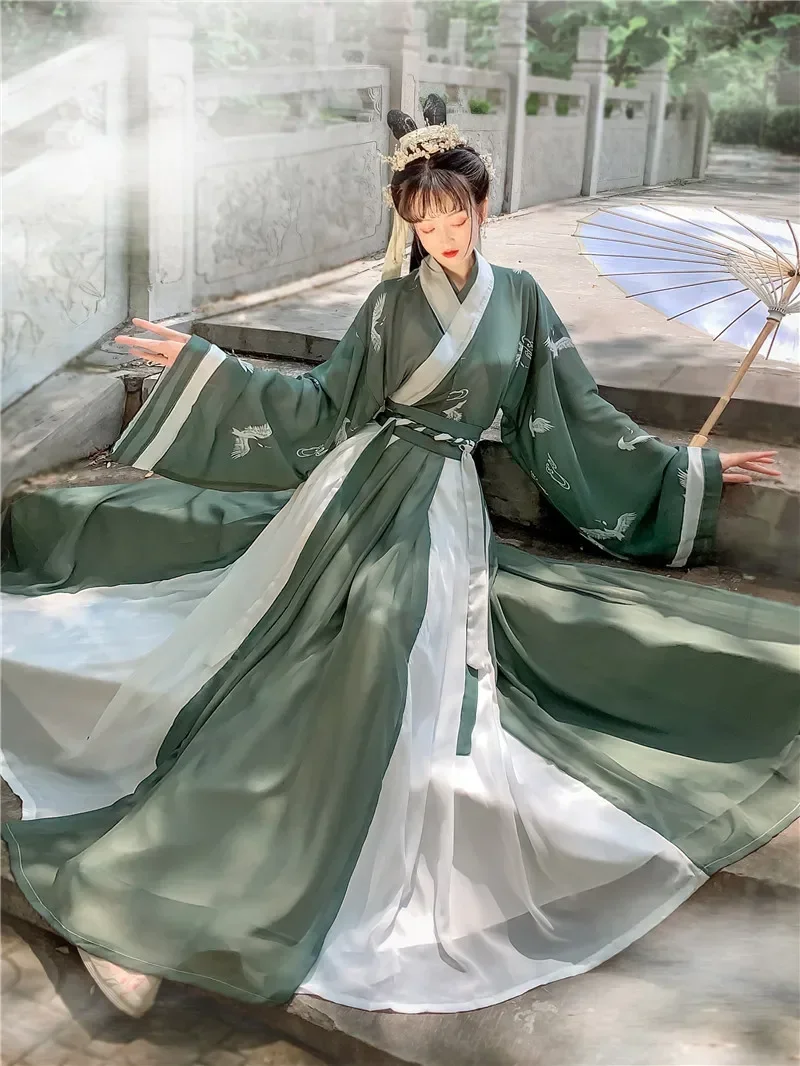 

Chinese Dress Oriental Style Fairy Hanfu Costume Cosplay Ancient Traditional Elegant Tang Dynasty Princess Performance ханьфу