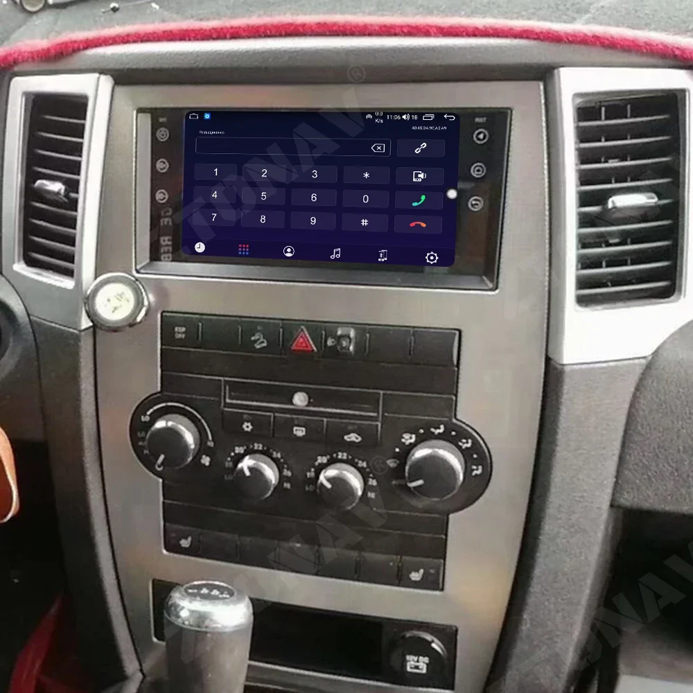 Car Radio Stereo For Jeep Grand Cherokee 2008 2009 2010 Android GPS Navigation Car Media Player Auto Headunit