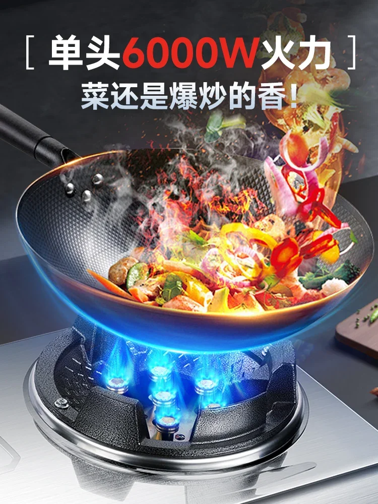 Commercial Gas Stove - Chigo High-Pressure Gas Stove with Flameout Protection and Stable Performance