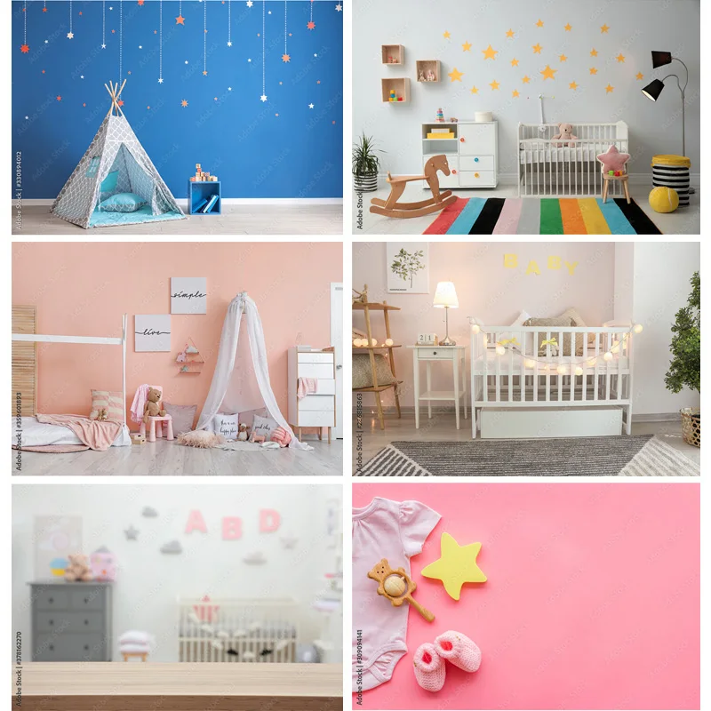 

ZHISUXI Children Birthday Photography Backdrops Baby Newborn Portrait Photo Background Studio Props 211229 YYE-02