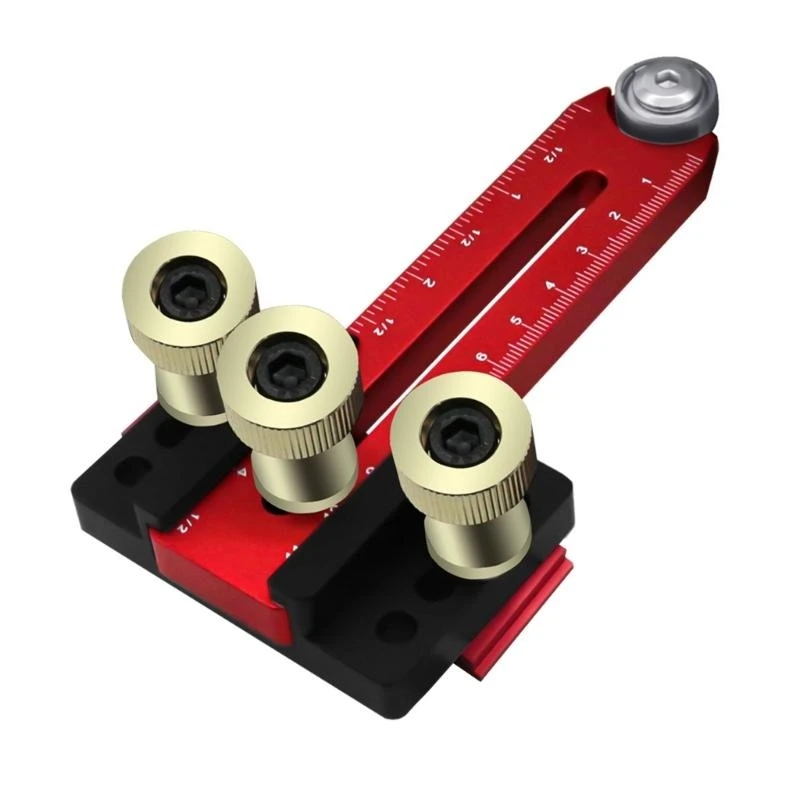 Table Jig Woodworking Tool for Precise Cuts Strong and Sturdy Aluminum Table Jig Guide Cutting Limit Fence 831F