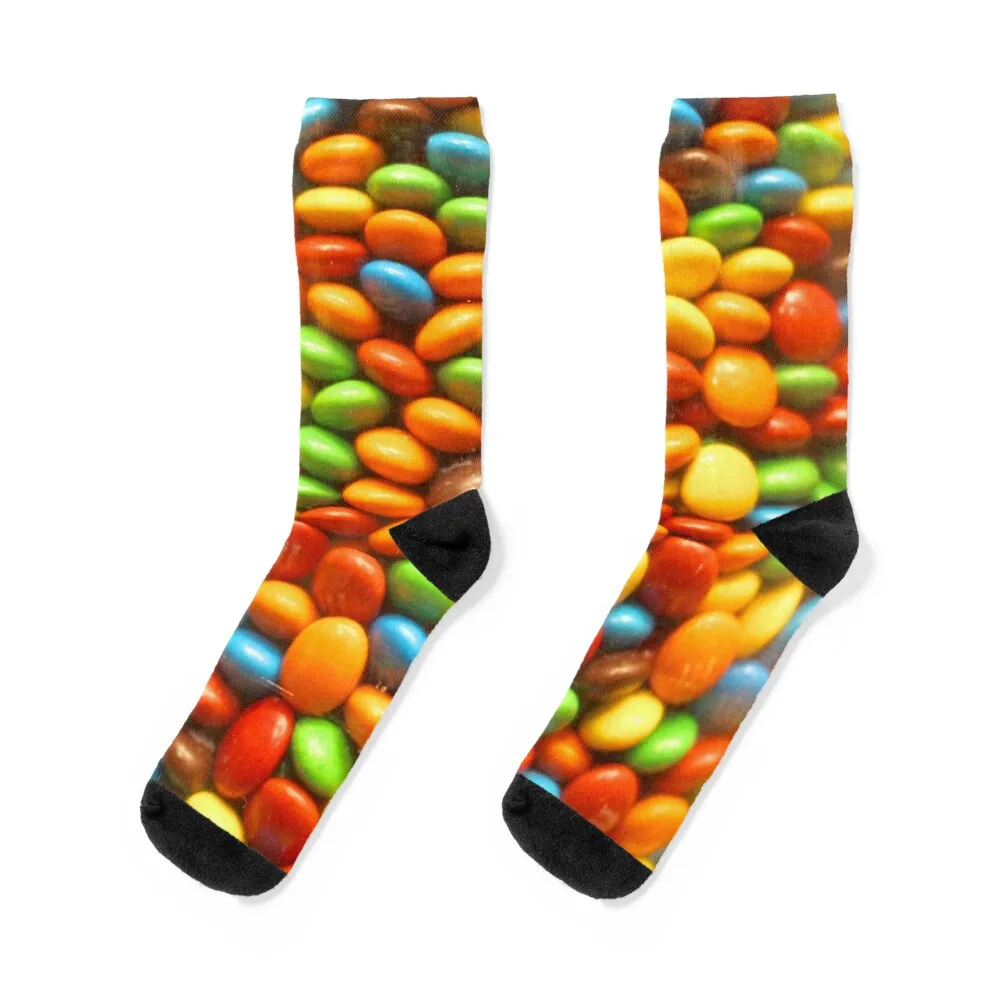 

M&Ms Socks winter thermal designer brand anime bright garter Woman Socks Men's
