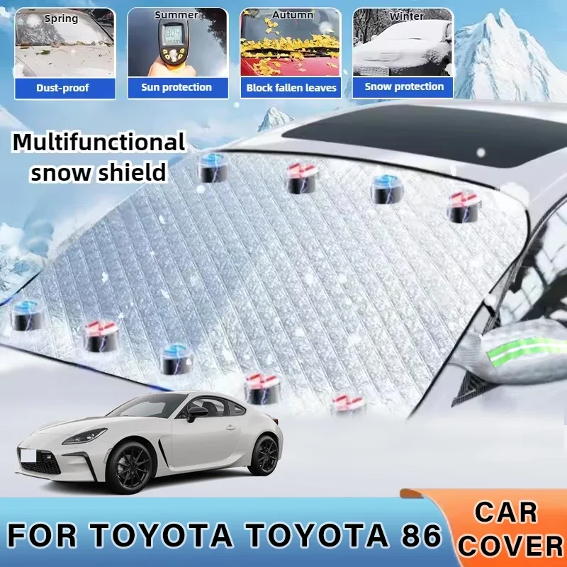

Thickened Car Now Sunshade Windshield Cover With 5/9 Magnets UV Protection Anti Snowboard Sunlight For TOYOTA TOYOTA 86