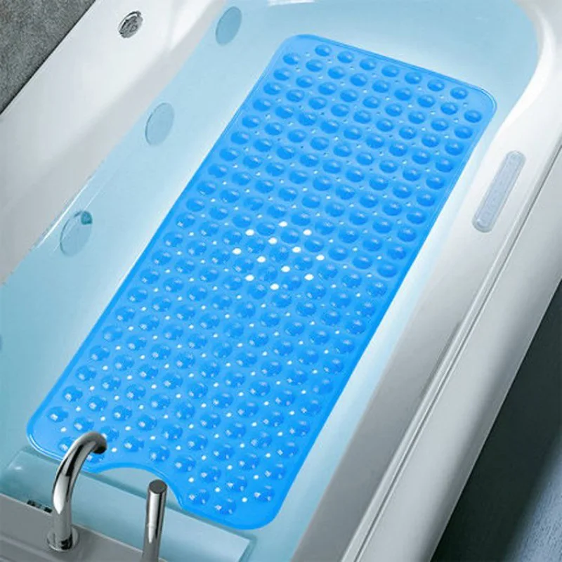 100*40cm Mat Bathtub Bath Mat PVC Large Bathtub Safety Shower Non-slip Bath Mats With Suction Cups Floor Mat