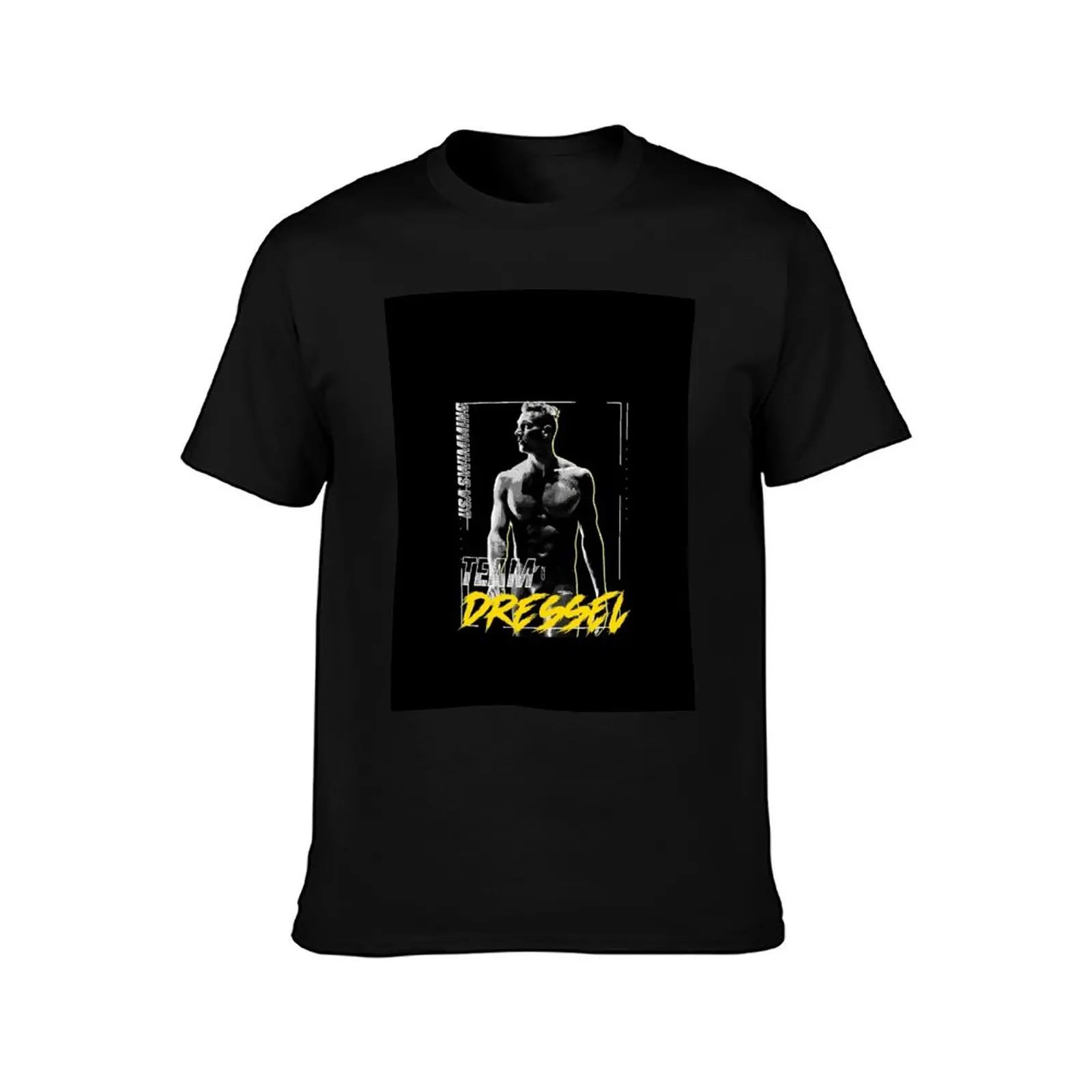 Caeleb Dressel T-Shirt Summer Casual Cotton Tee Oversized Streetwear Tops Vintage Graphic Print Loose Fit Short Sleeve