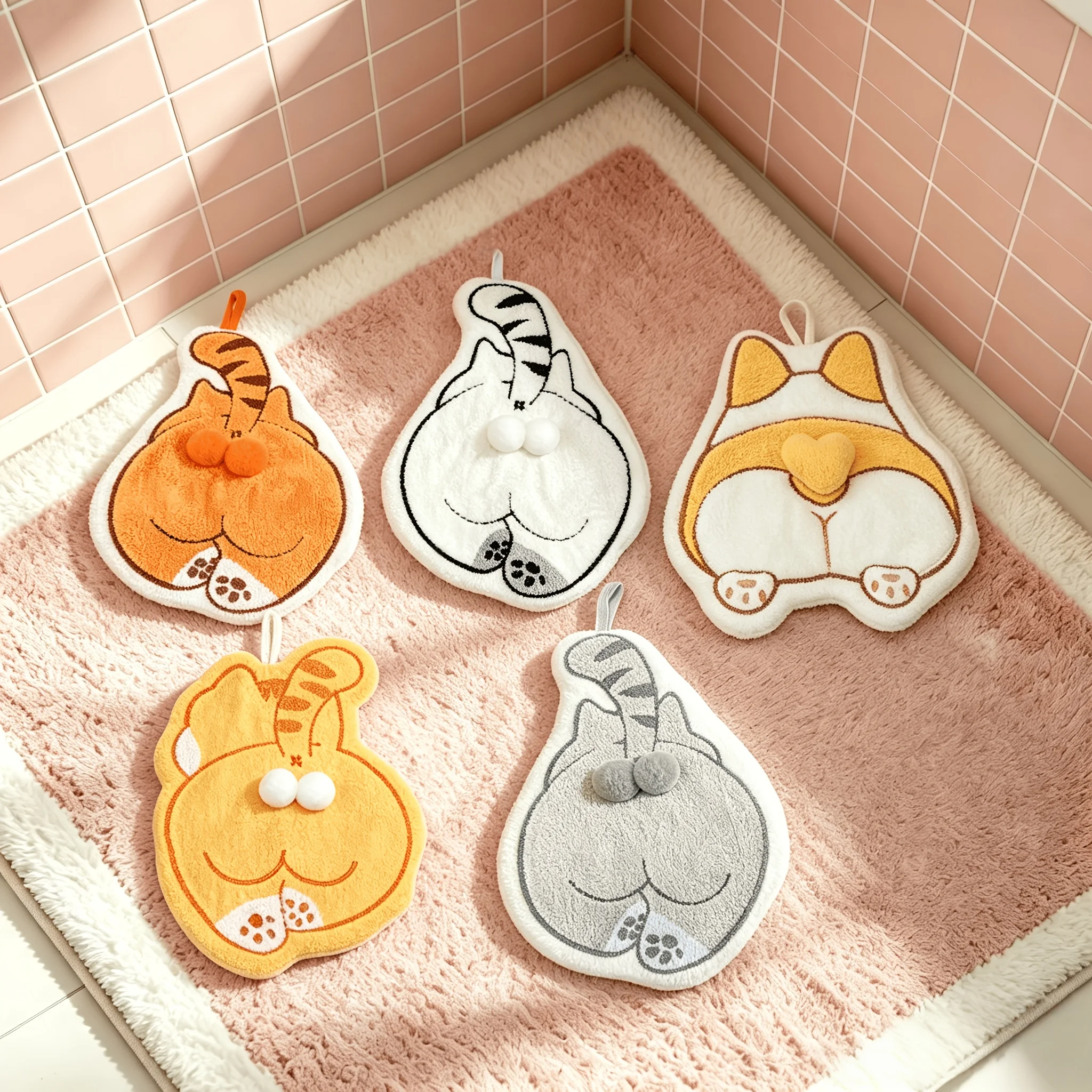 The Hand Towel Shaped Like a Cat's Backside — photograph 2