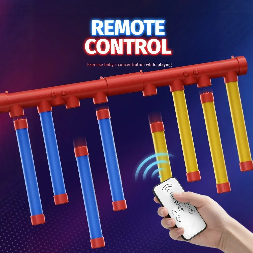 لعبة تحدي السقوط العصي للأطفال، لعبة اصطياد العصا، التدريب على القدرة على رد الفعل، لعبة تعليمية تفاعلية بين الوالدين والطفل