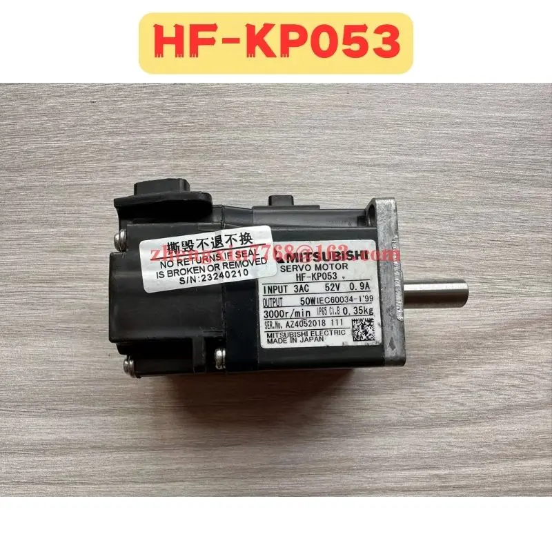 Second-hand Servo Motor HF-KP053 HF KP053 Normal Function Tested OK