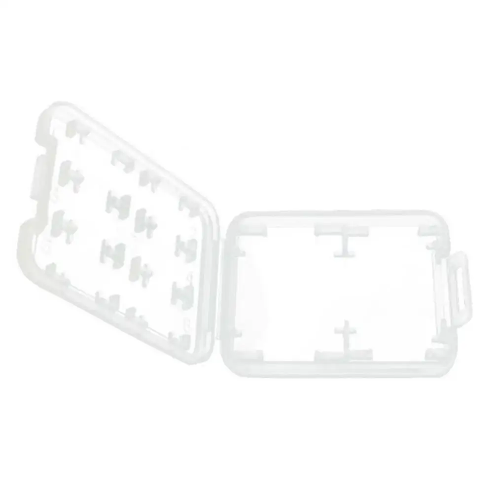 Multifunctional Memory Card Clear TF SDHC MSPD Storage Box Holder Case