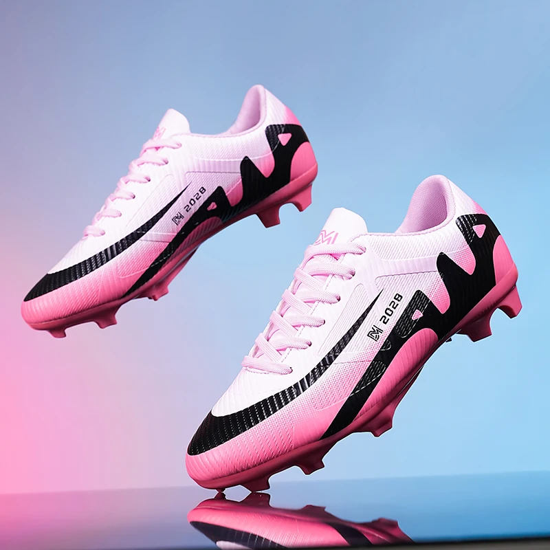 

TF/FG Men Soccer Shoes Professional High Quality Original Match Sneaker Comfortable Studded Outdoor Football Boots Resistant