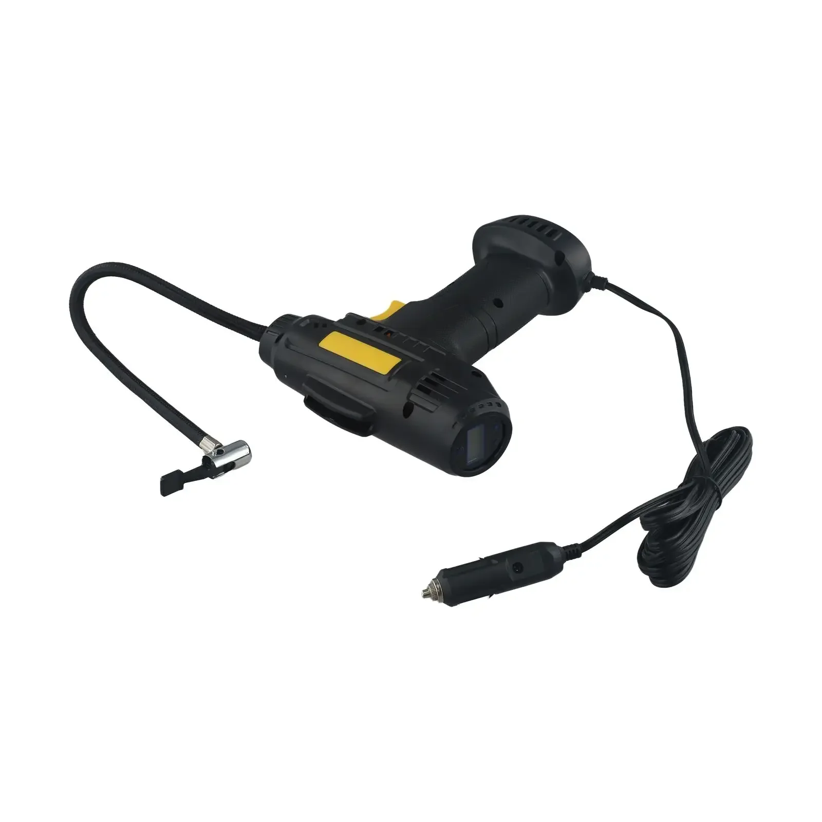 

Портативный портативный насос для накачивания, компрессор, профессиональный расход газа для шин, двигатель из чистой меди, быстроразъемный металлический клапан