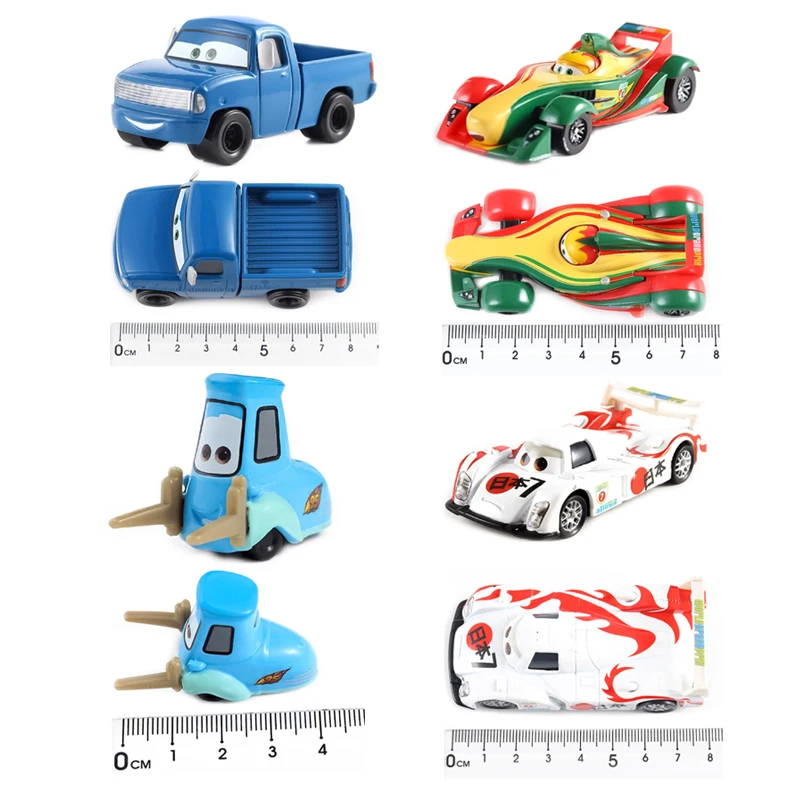 Pixar Cars 3 Racing Anime Figur Lightning McQueen 1:55 Druckguss-Legierungsfahrzeug Spielzeug Geschenke Weihnachtsspielzeug für Kinder – Detail 27
