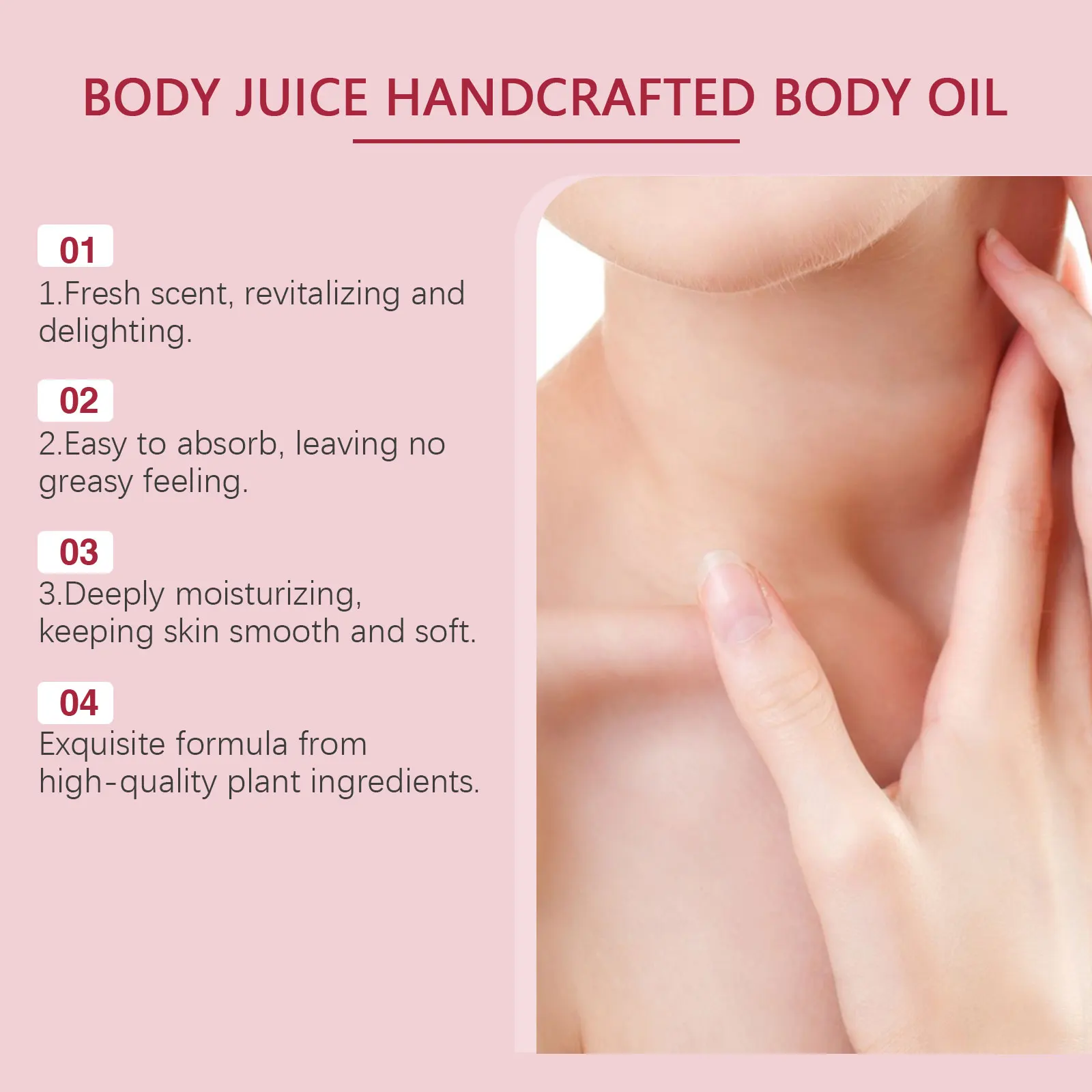 

Relaxing Body Massage Oil Relieve Muscle Fatigue Improve Skin Gloss Deep Hydrating Anti Drying Smooth Brightening Skin Care Oil